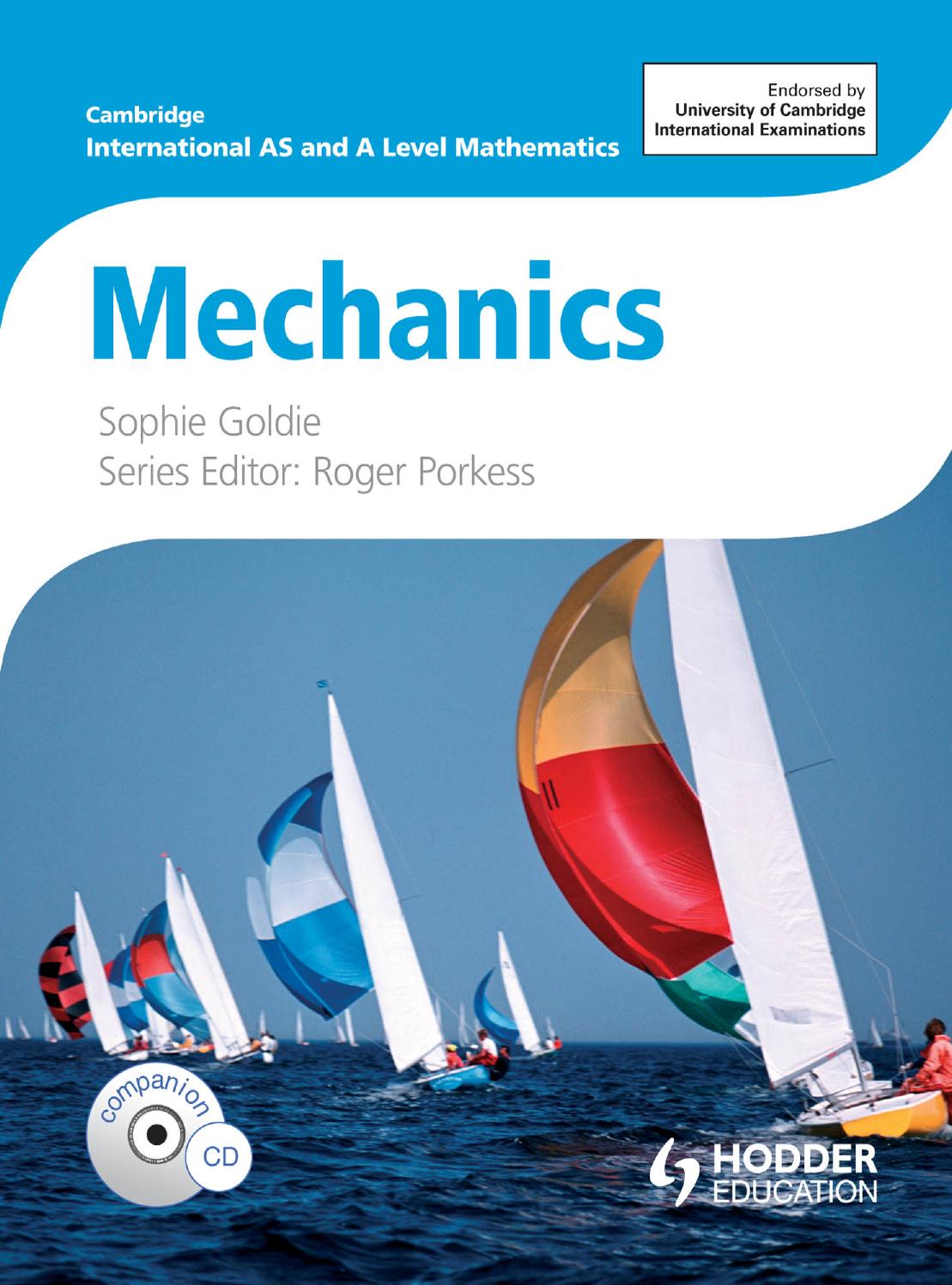 Cambridge International AS & A Level Mathematics: Mechanics Cover