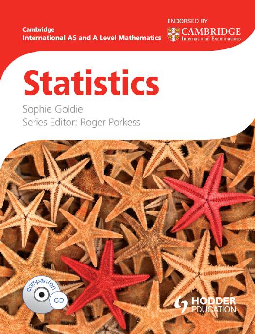 Cambridge International AS & A Level Mathematics: Probability & Statistics Cover