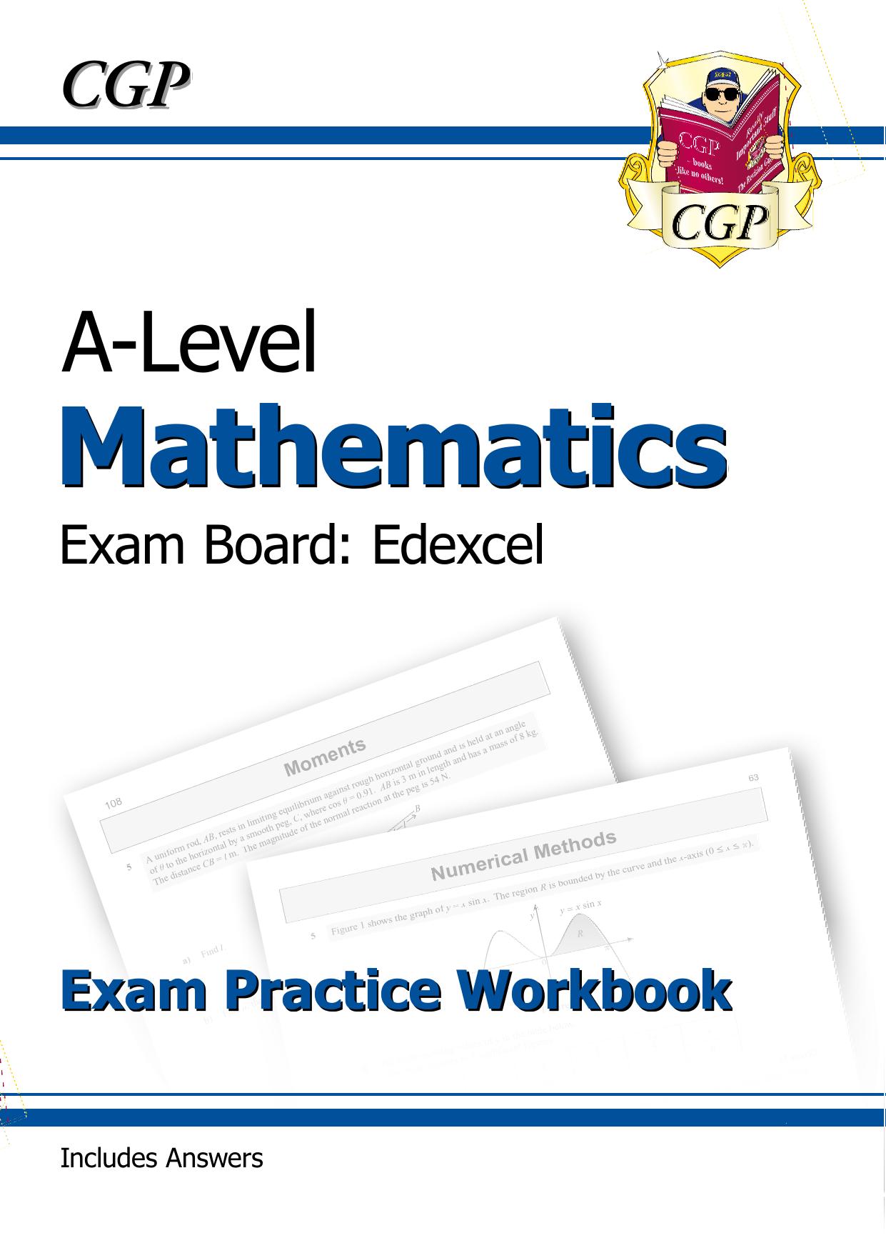 New A-Level Maths for Edexcel Year 1 & 2 Exam Practice Workbook Cover