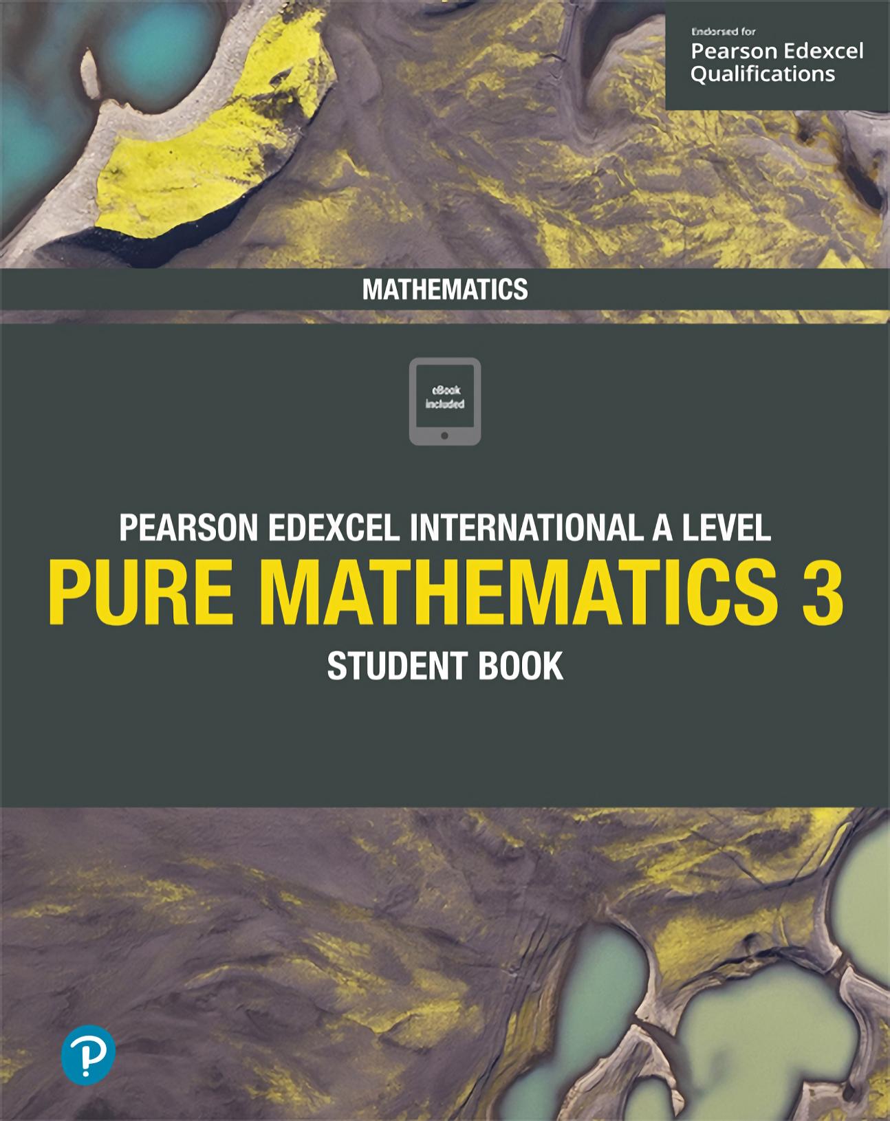 Edexcel International A Level Mathematics Pure Mathematics 3 Student Book Cover
