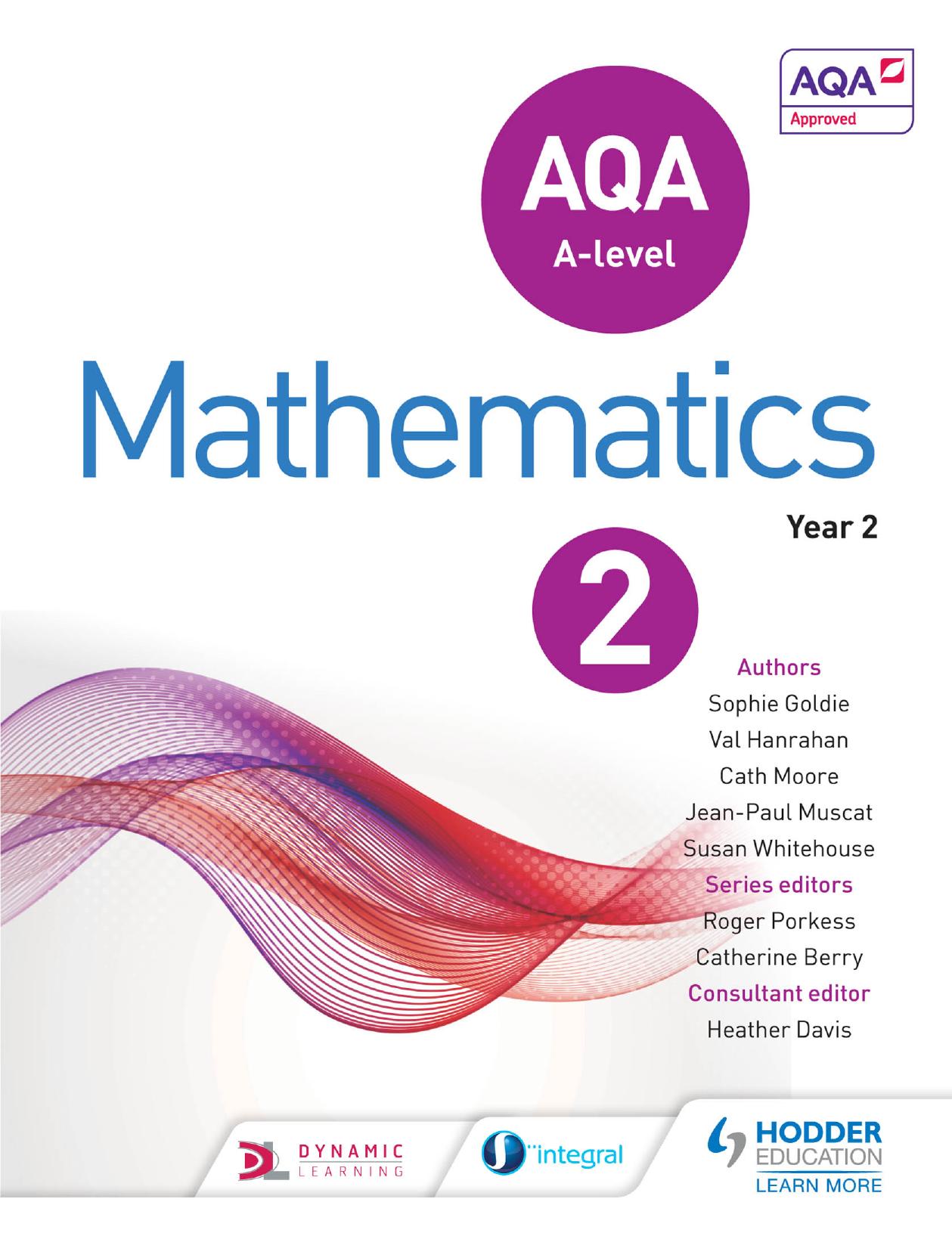 AQA A Level Mathematics Year 2 Cover