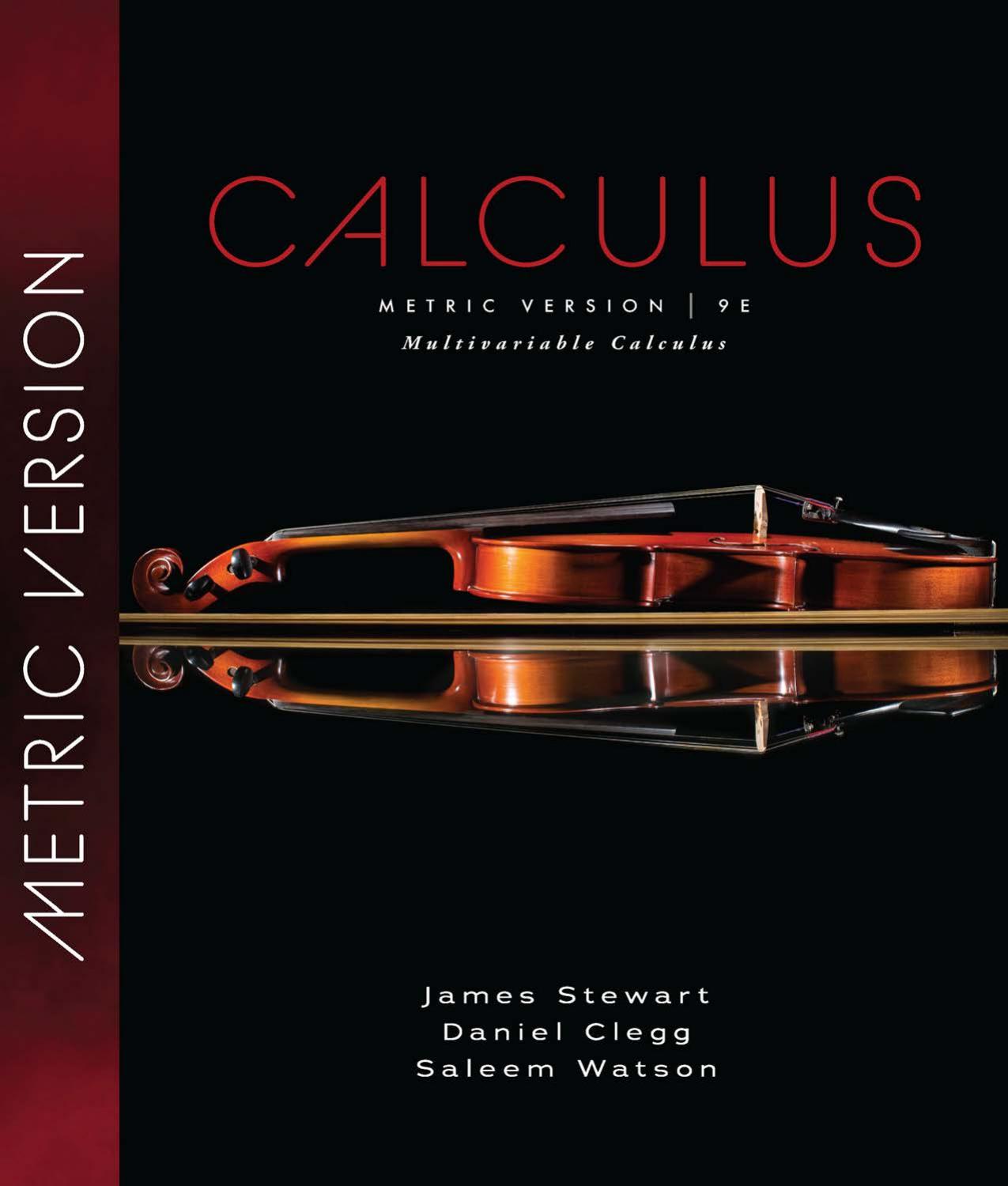 Multivariable Calculus (Metric Version) Cover