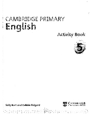 Cambridge Primary English Activity Book 5 Cover