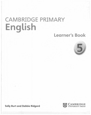 Cambridge Primary English Learner's Book 5 Cover