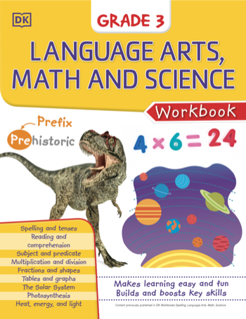 DK Workbooks: Language Arts, Math and Science, Grade 3 Cover