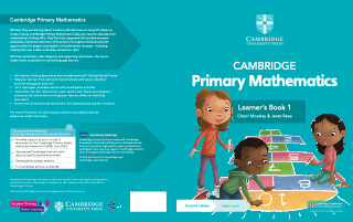 Cambridge Primary Mathematics Learner's Book 1 (Second Edition) Cover