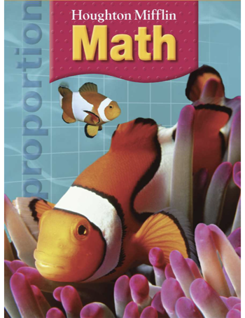 Houghton Mifflin Math Grade 6 Cover