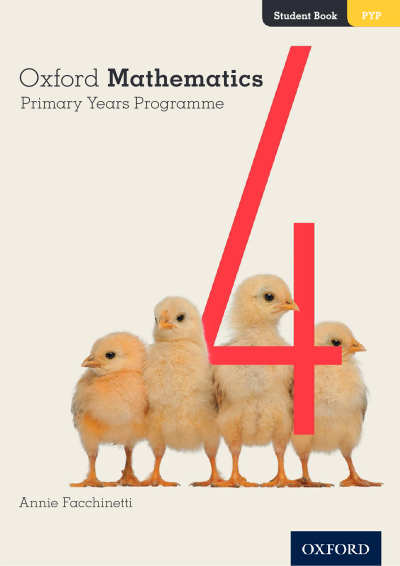 Oxford Mathematics Primary Years Programme Student Book 4 Cover