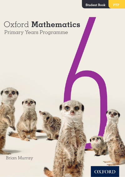 Oxford Mathematics Primary Years Programme Student Book 6 Cover