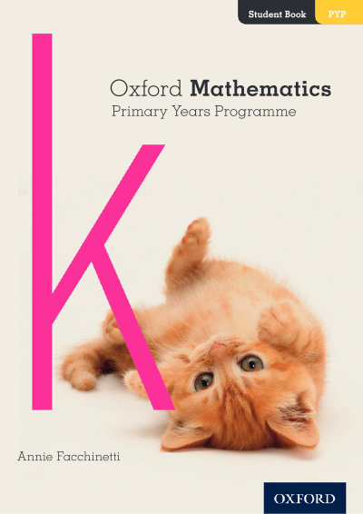 Oxford Mathematics Primary Years Programme Student Book K Cover
