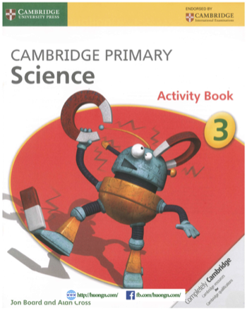Cambridge Primary Science Activity Book 3 Cover