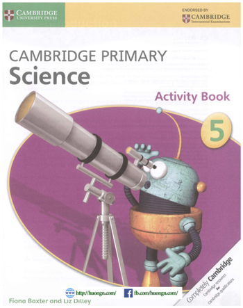 Cambridge Primary Science Activity Book 5 Cover