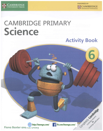 Cambridge Primary Science Activity Book 6 Cover
