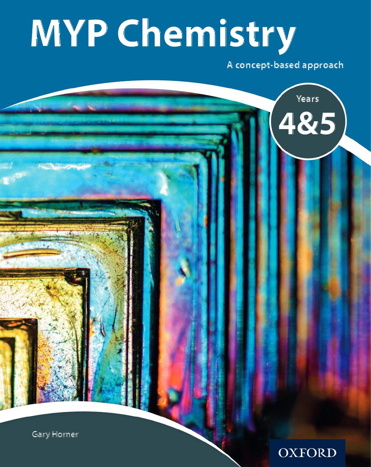 Oxford IB Diploma Programme: Chemistry Years 4 & 5 Cover