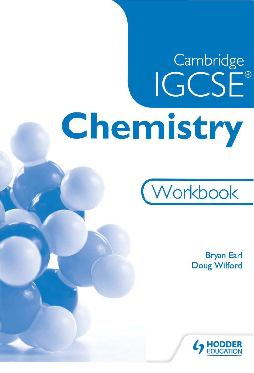 Cambridge IGCSE Chemistry Workbook (2nd Edition) Cover
