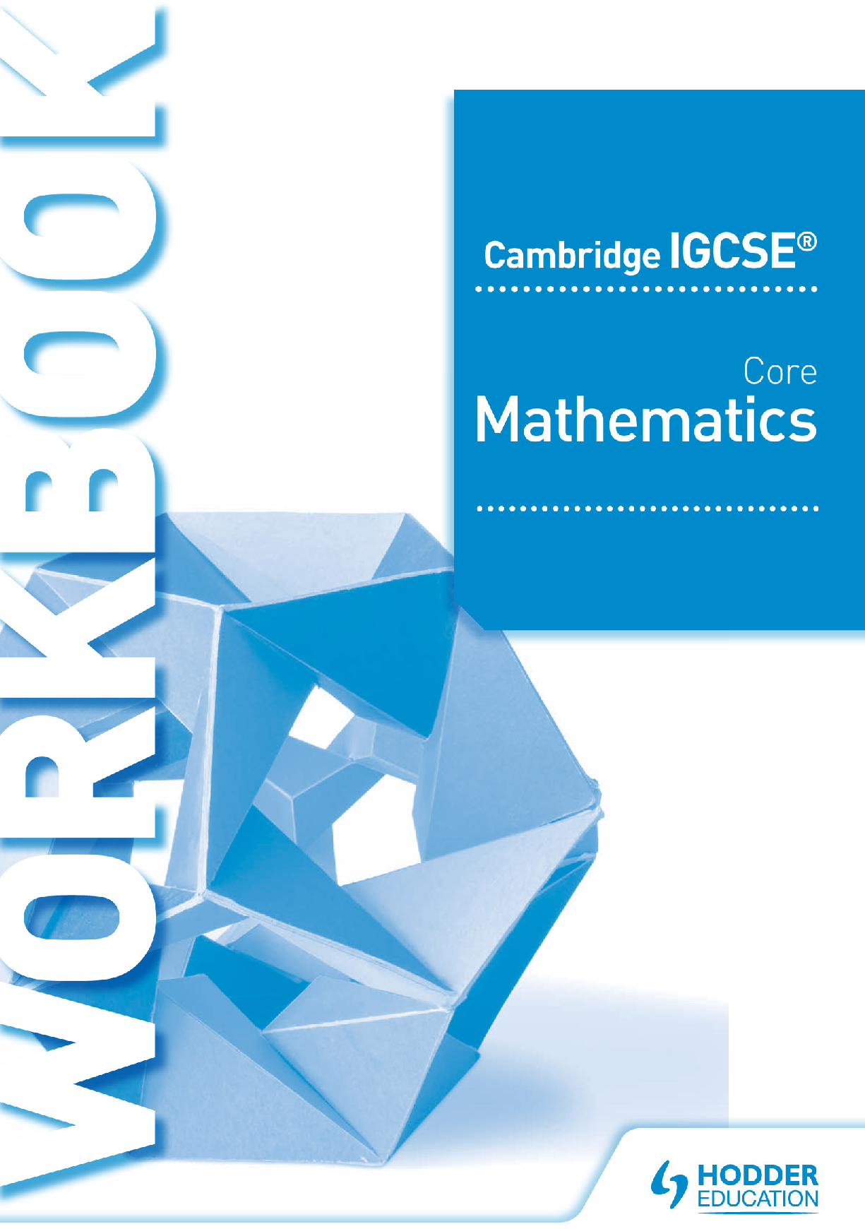 Cambridge IGCSE Core Mathematics Workbook Cover