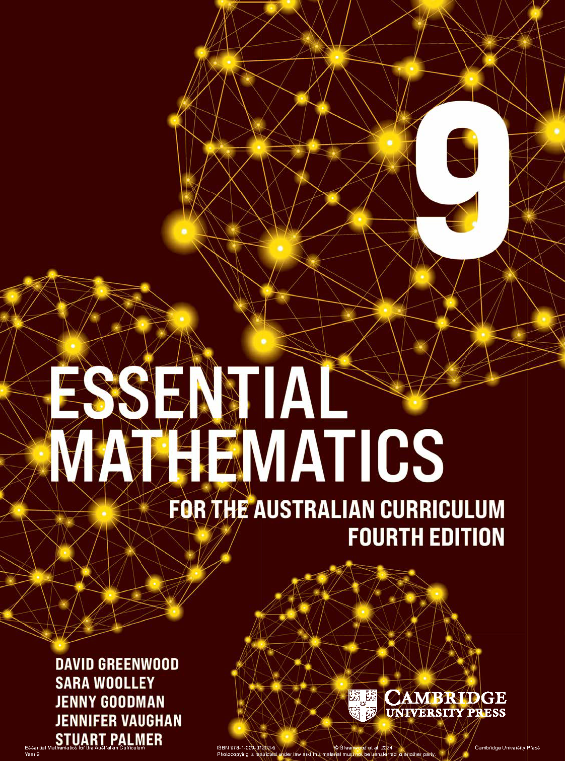 Essential Mathematics for the Australian Curriculum Year 10 Cover