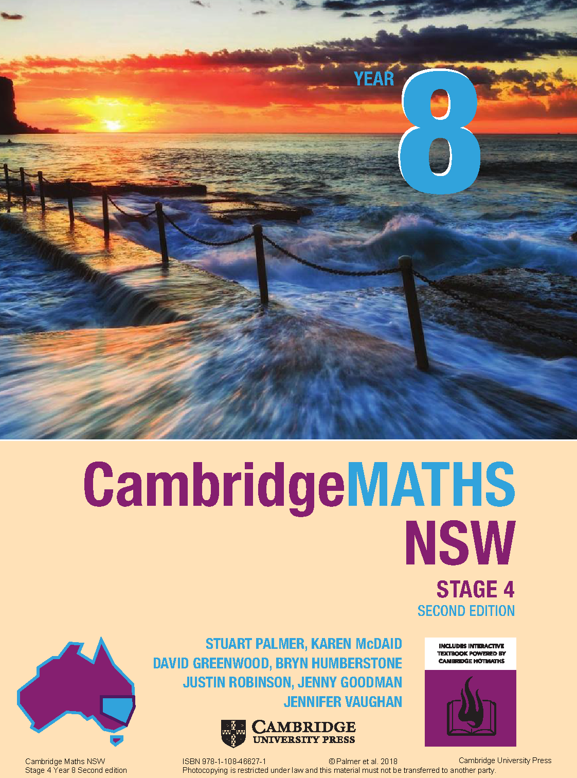Cambridge Maths Stage 4 NSW Year 7 Cover