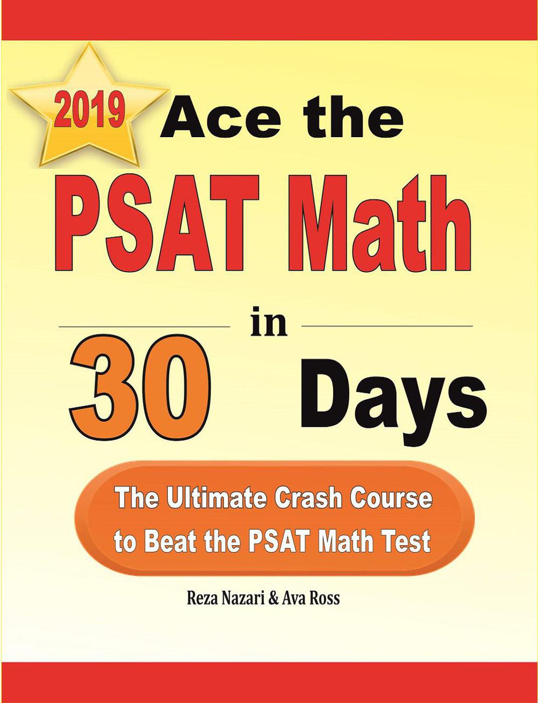 Ace the PSAT Math in 30 Days Cover
