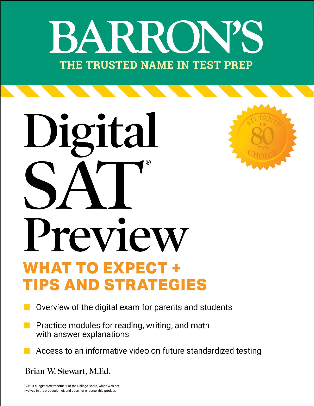 Digital SAT Preview: What to Expect + Tips & Strategies Cover