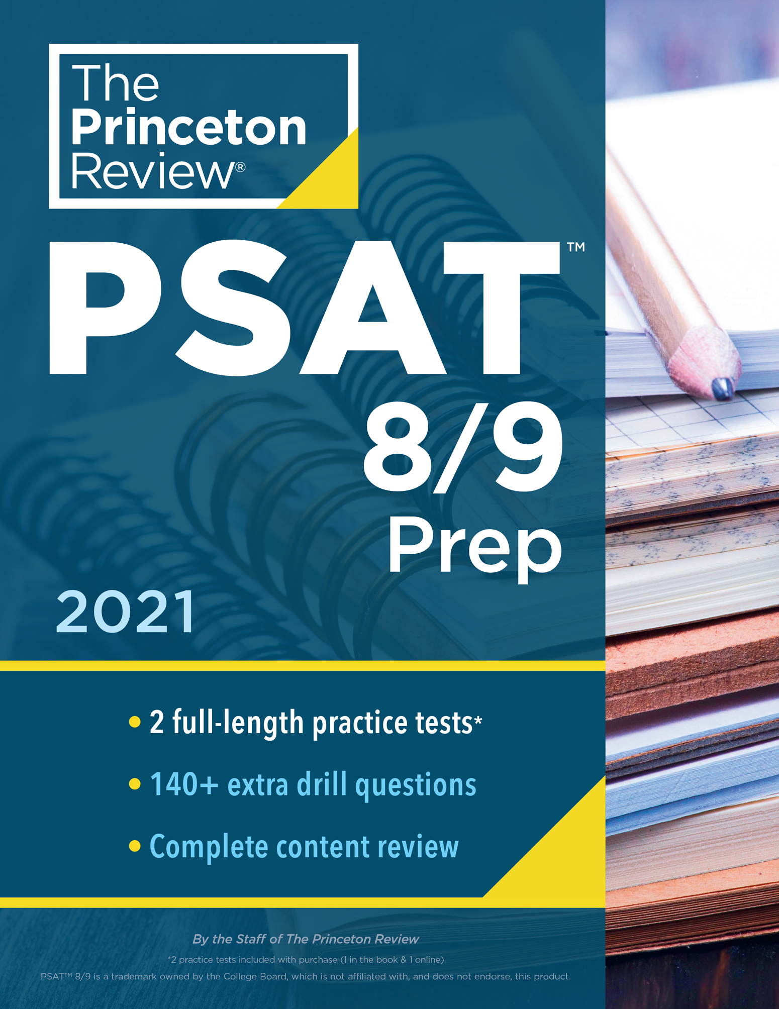 Princeton Review PSAT 8/9 Prep Cover