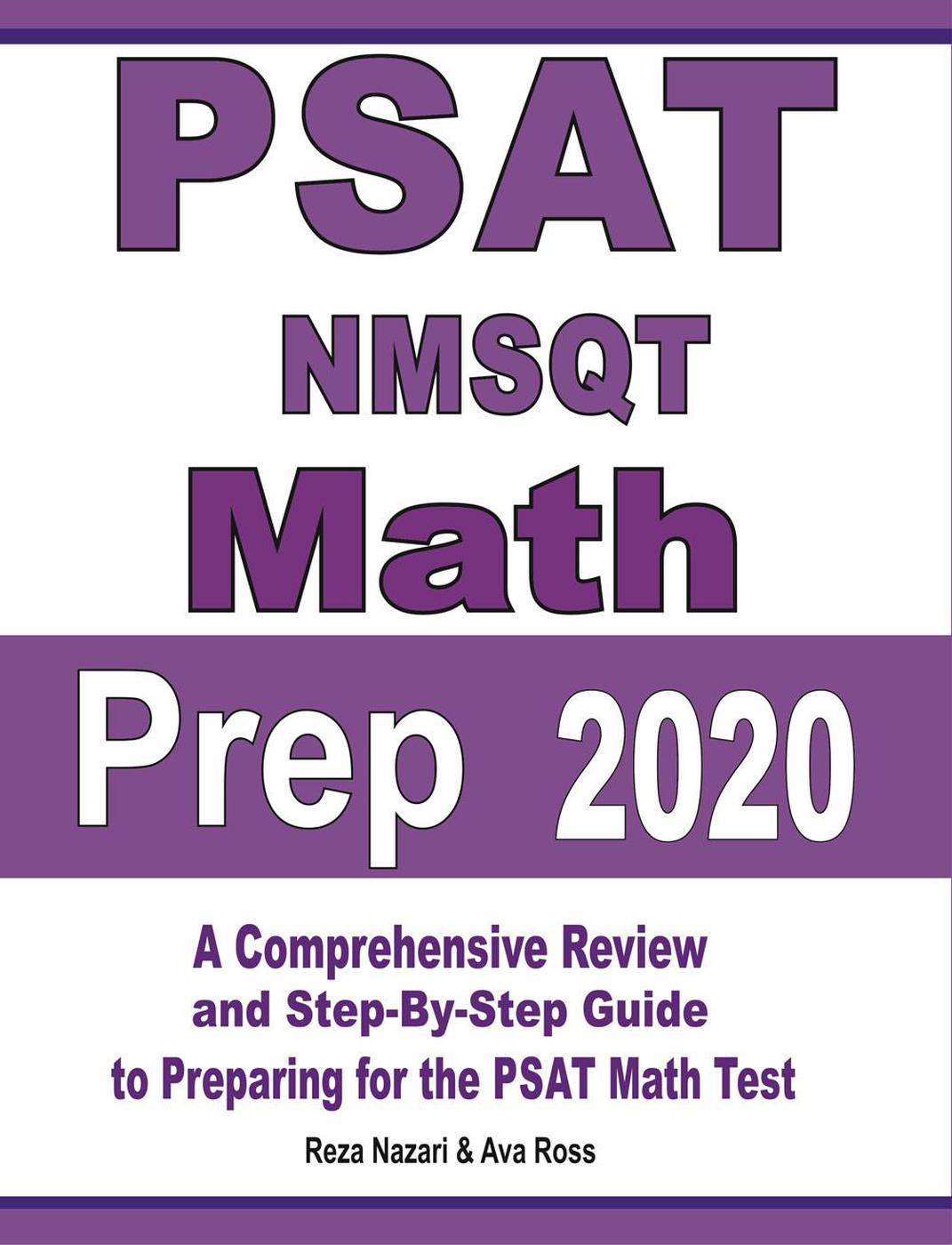 PSAT / NMSQT Math Prep 2020 Cover