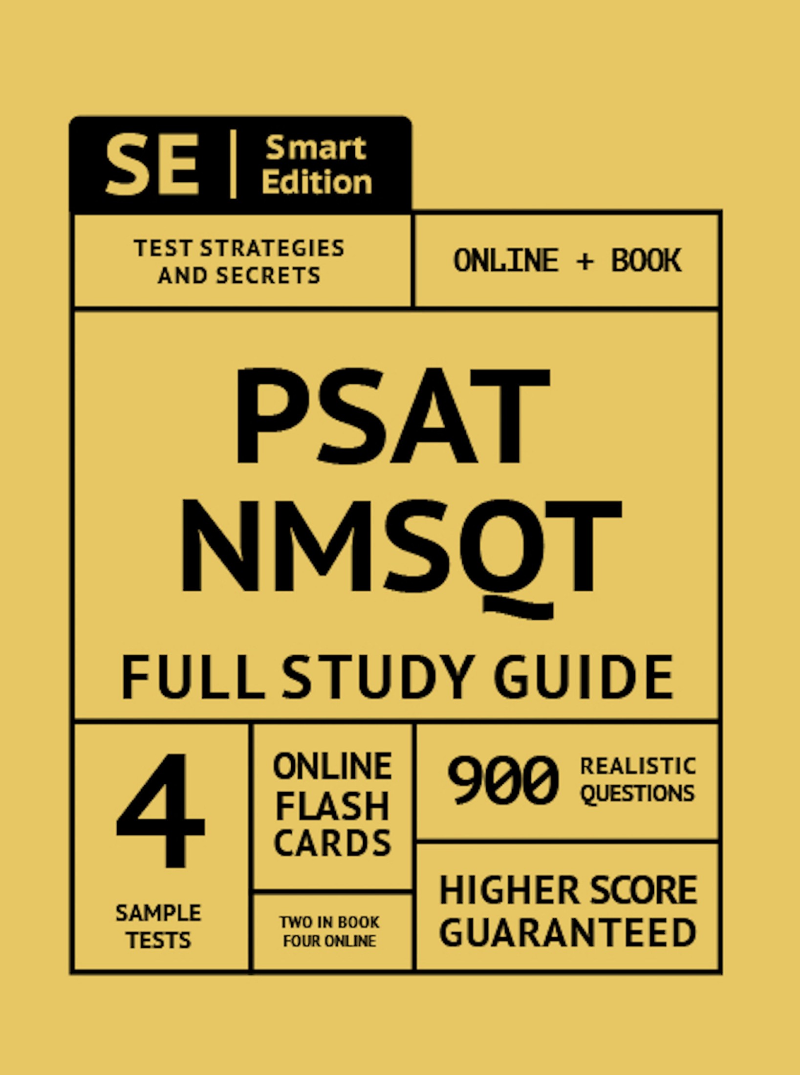 PSAT/NMSQT Full Study Guide Cover