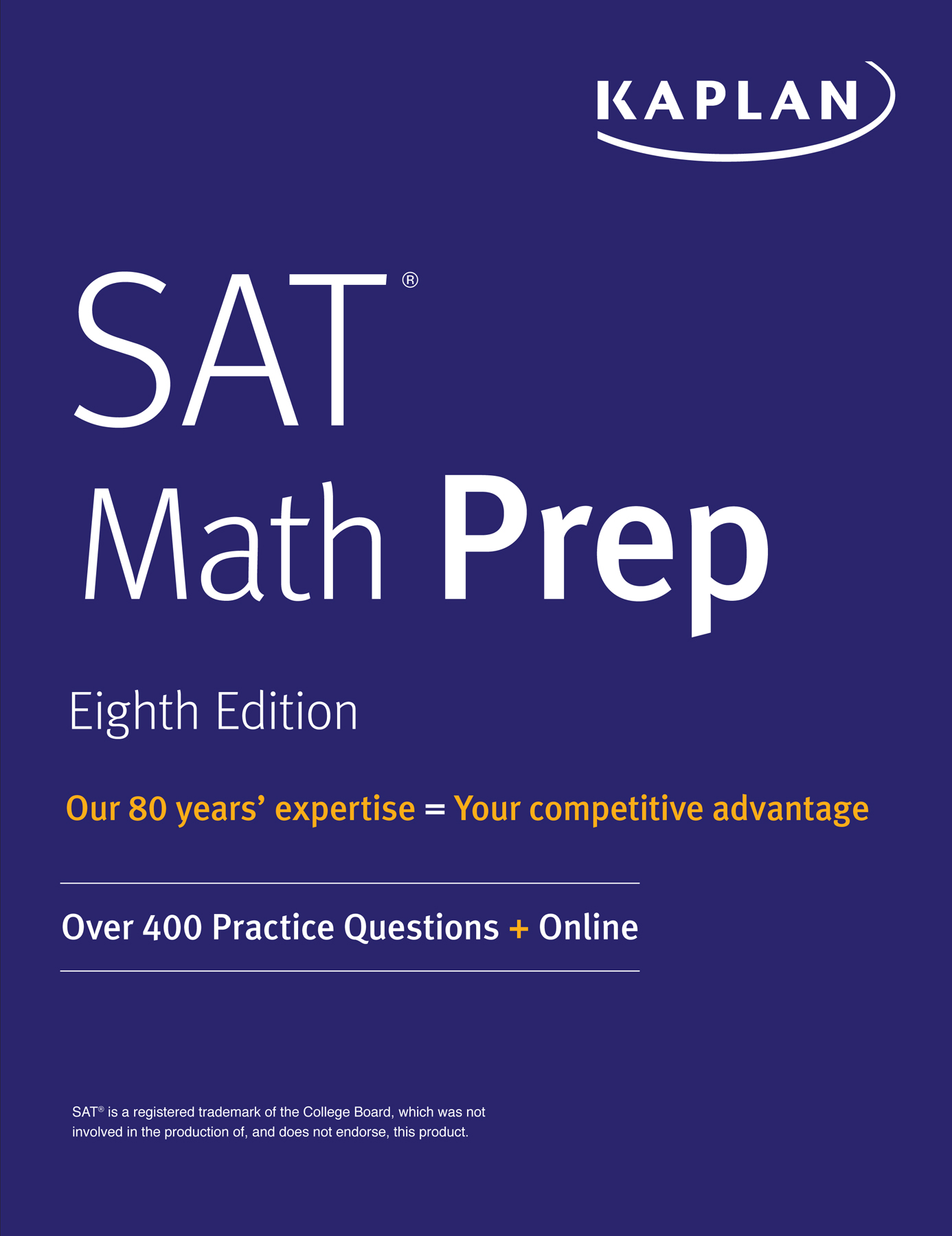 SAT Math Prep Cover
