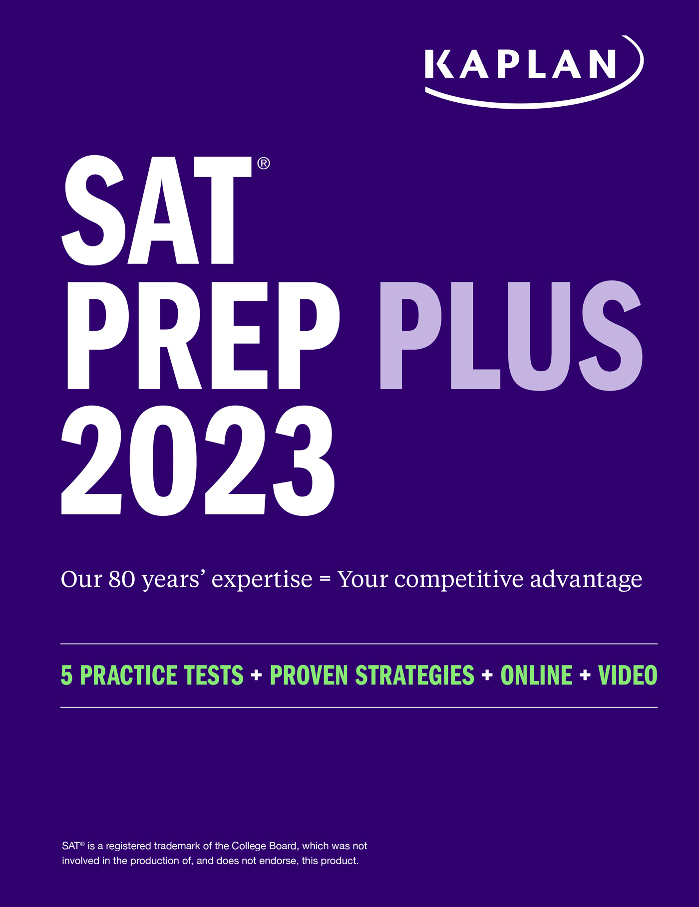 SAT Prep Plus 2023 Cover