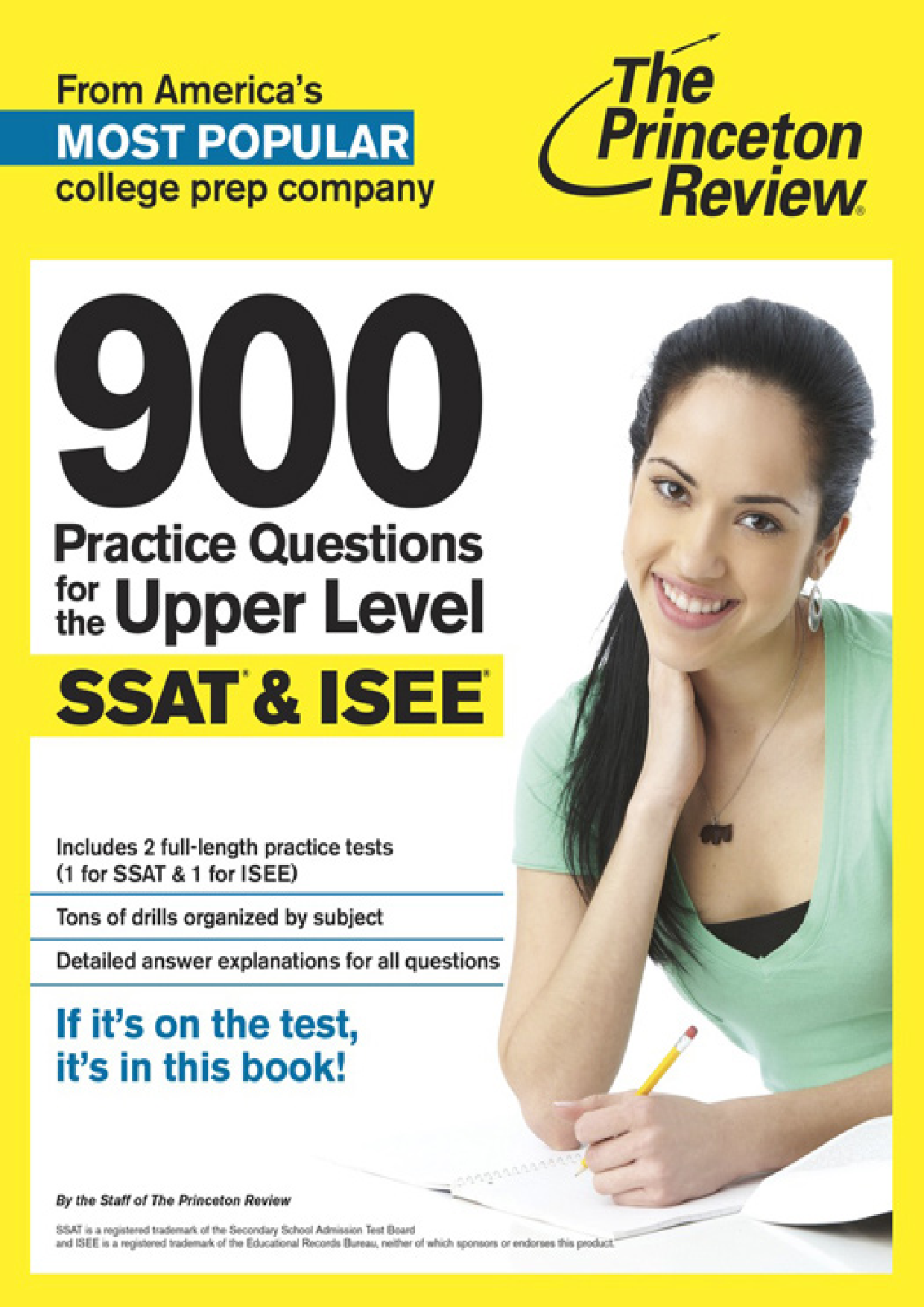 900 Practice Questions for the Upper Level SSAT & ISEE Cover