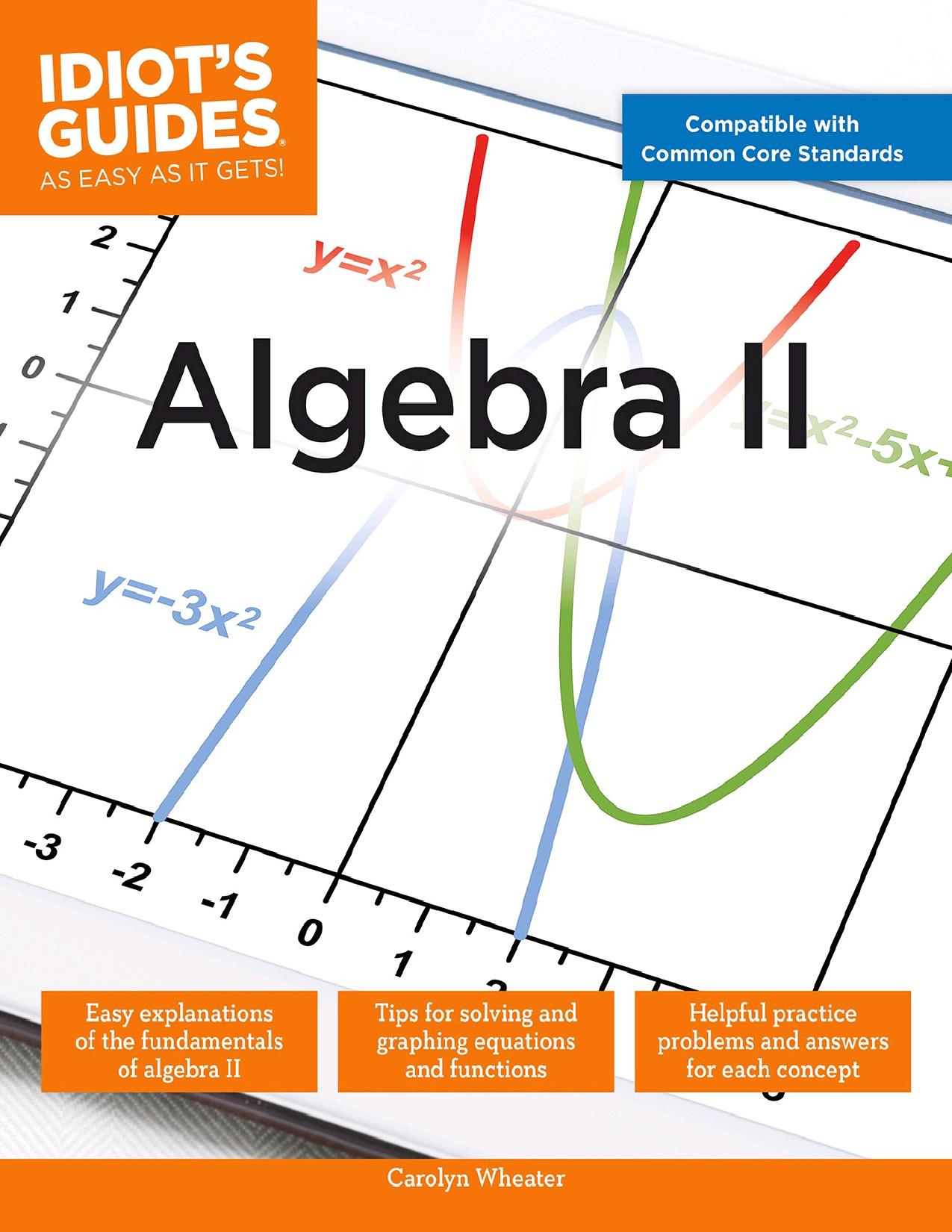 Practice Makes Perfect: Algebra II Cover