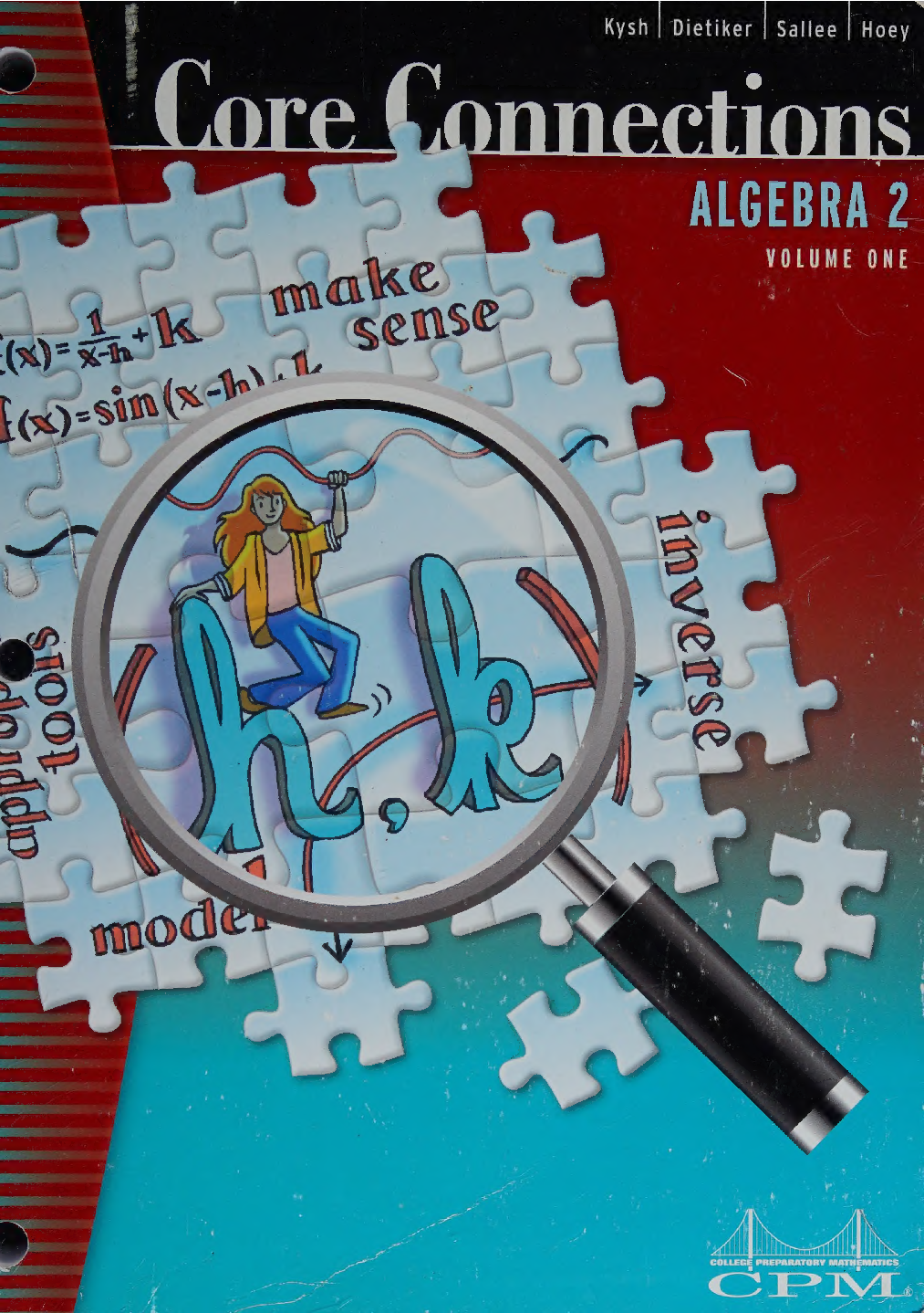 Core Connections Algebra 2 (Volume 1, 2nd Edition) Cover