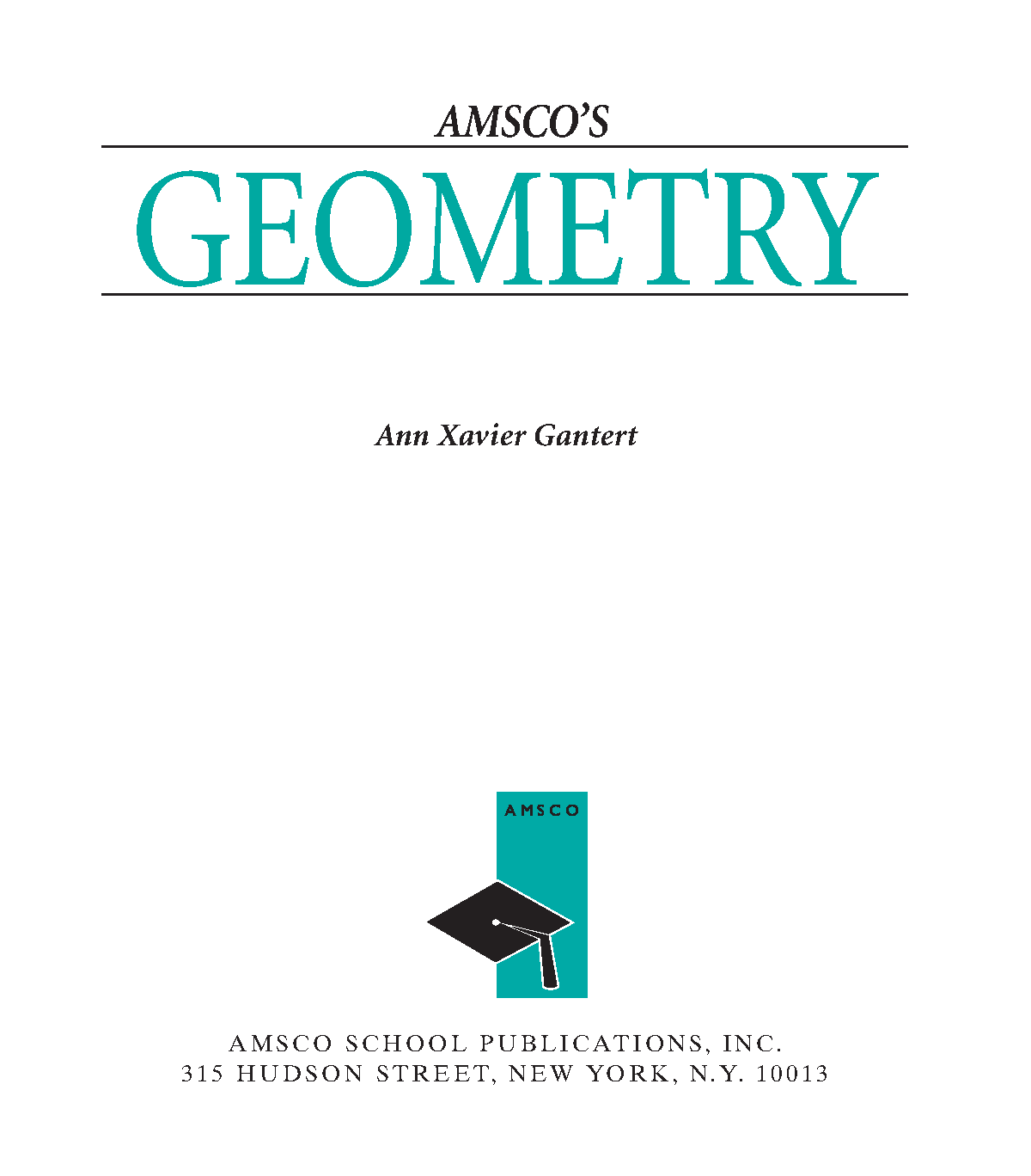 Amsco's Geometry Cover