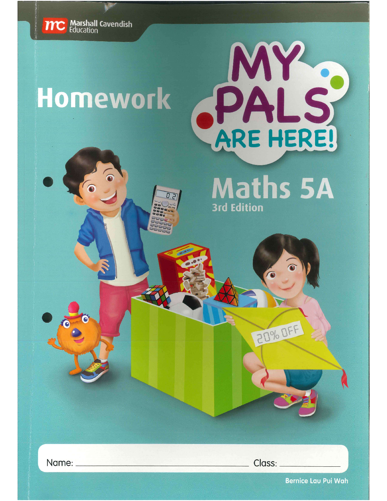 My Pals Are Here! Maths Homework 5A (3rd Edition) Cover
