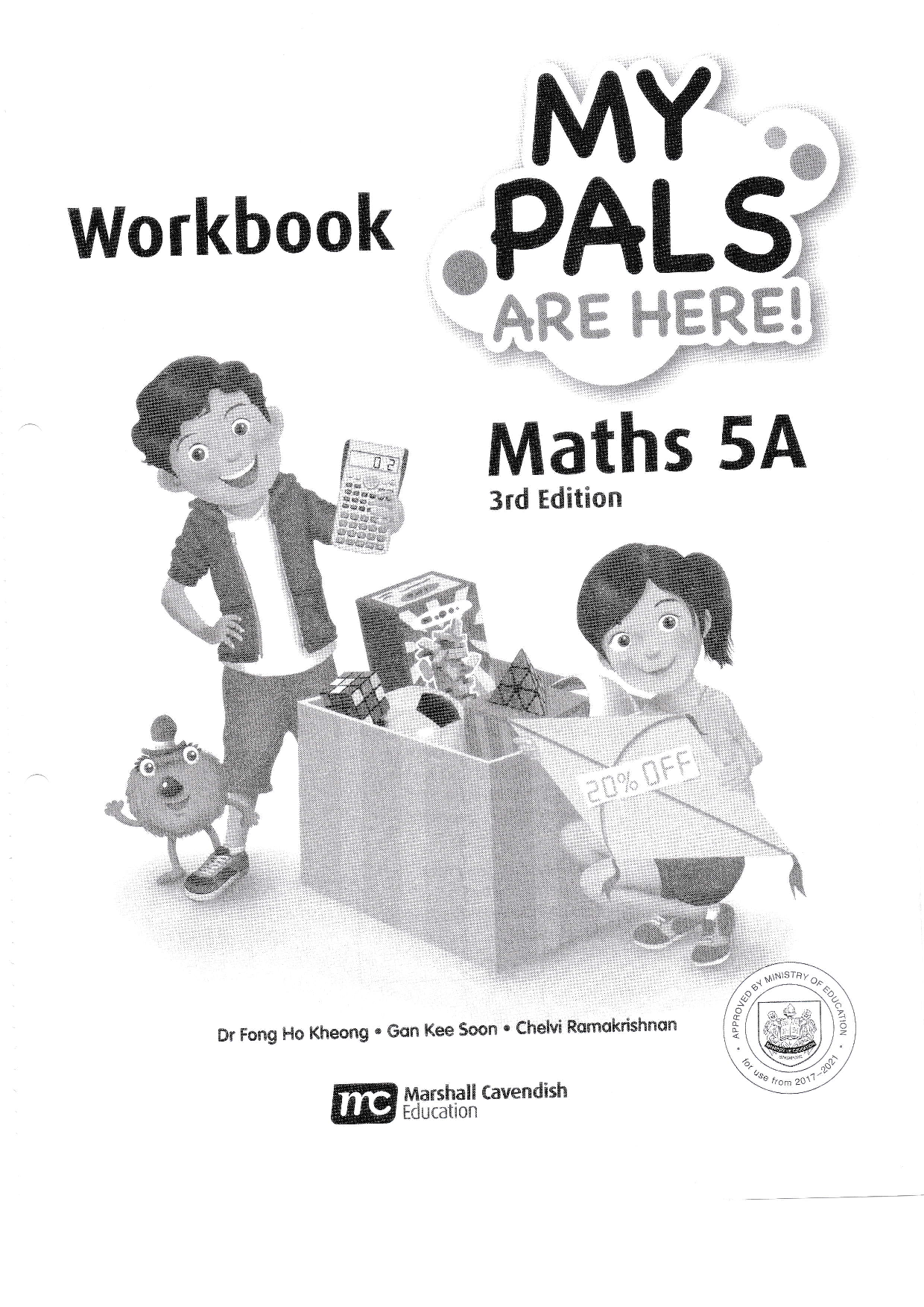 My Pals Are Here! Maths Workbook 5A (3rd Edition) Cover