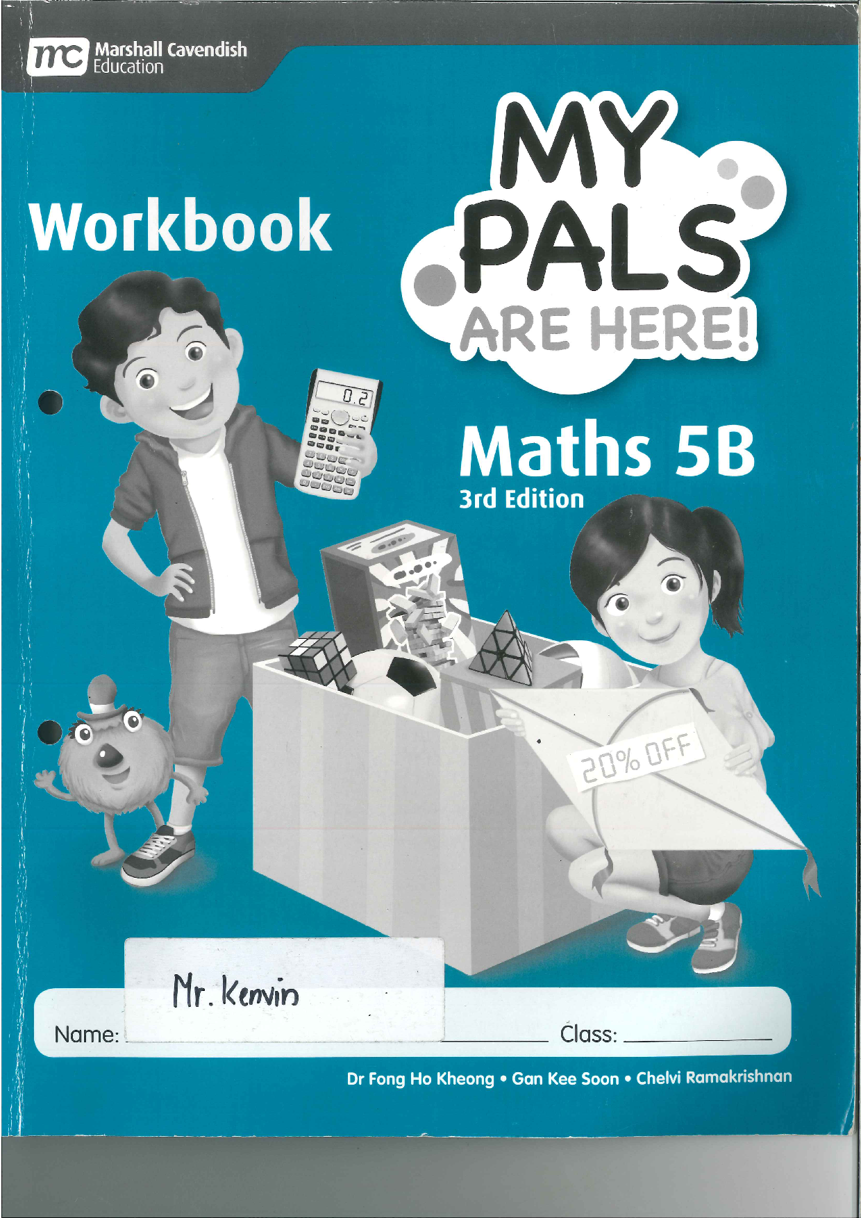 My Pals Are Here! Maths Workbook 5B (3rd Edition) Cover