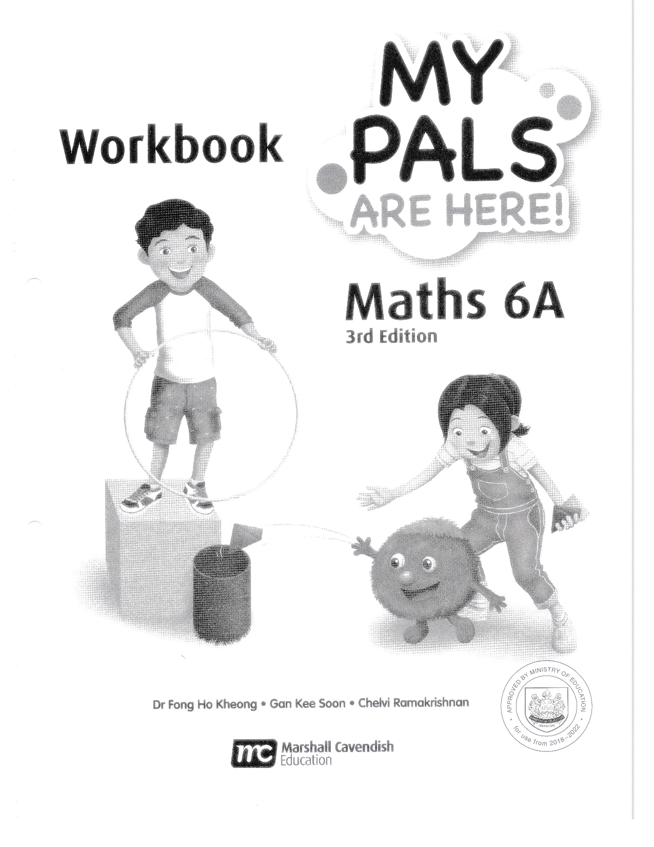 My Pals Are Here! Maths Workbook 6A (3rd Edition) Cover