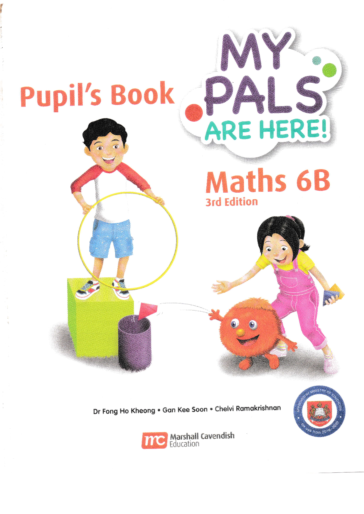 My Pals Are Here! Maths Pupil's Book 6B (3rd Edition) Cover