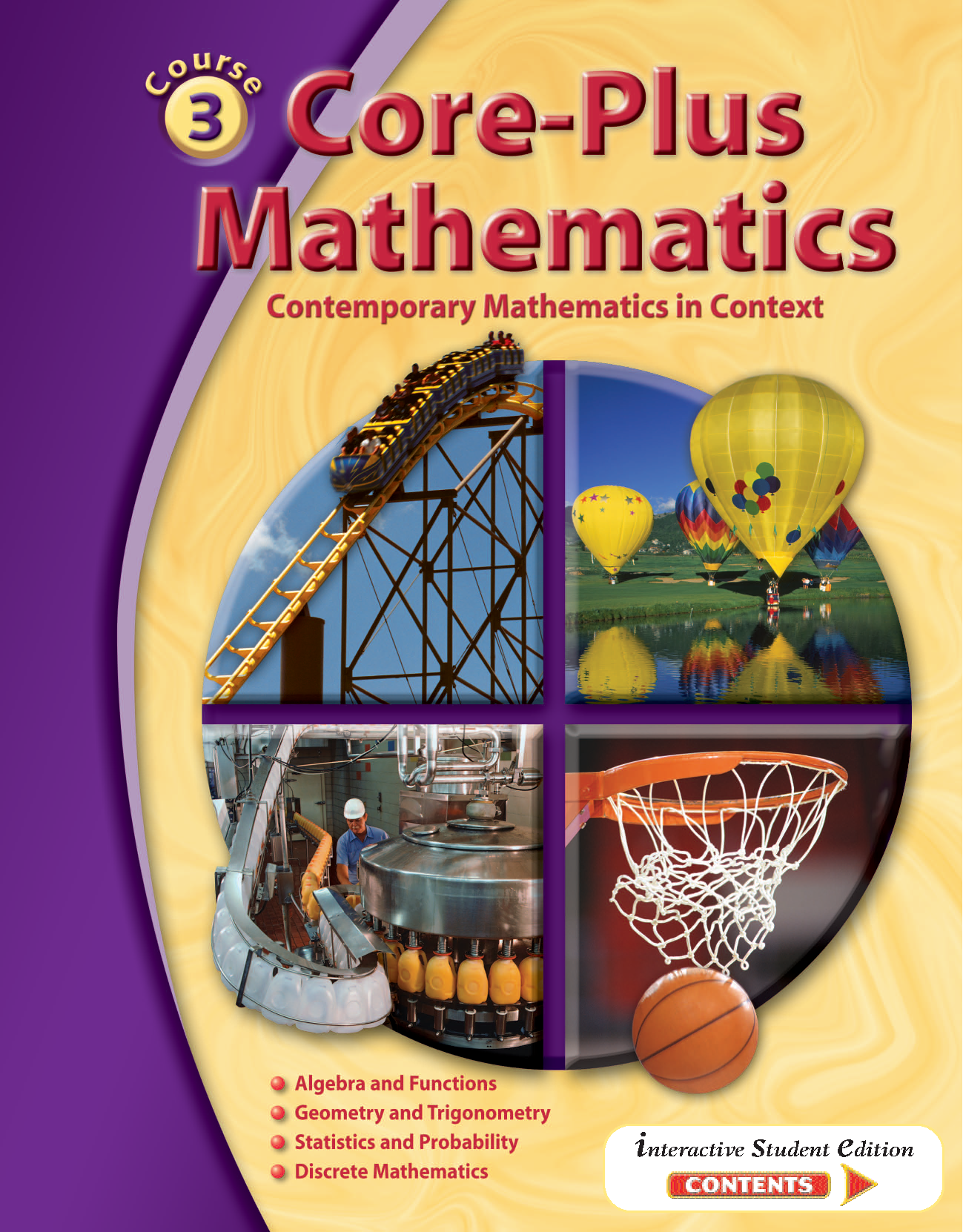 Core-Plus Mathematics: Contemporary Mathematics in Context (Course 3, Student Edition) Cover