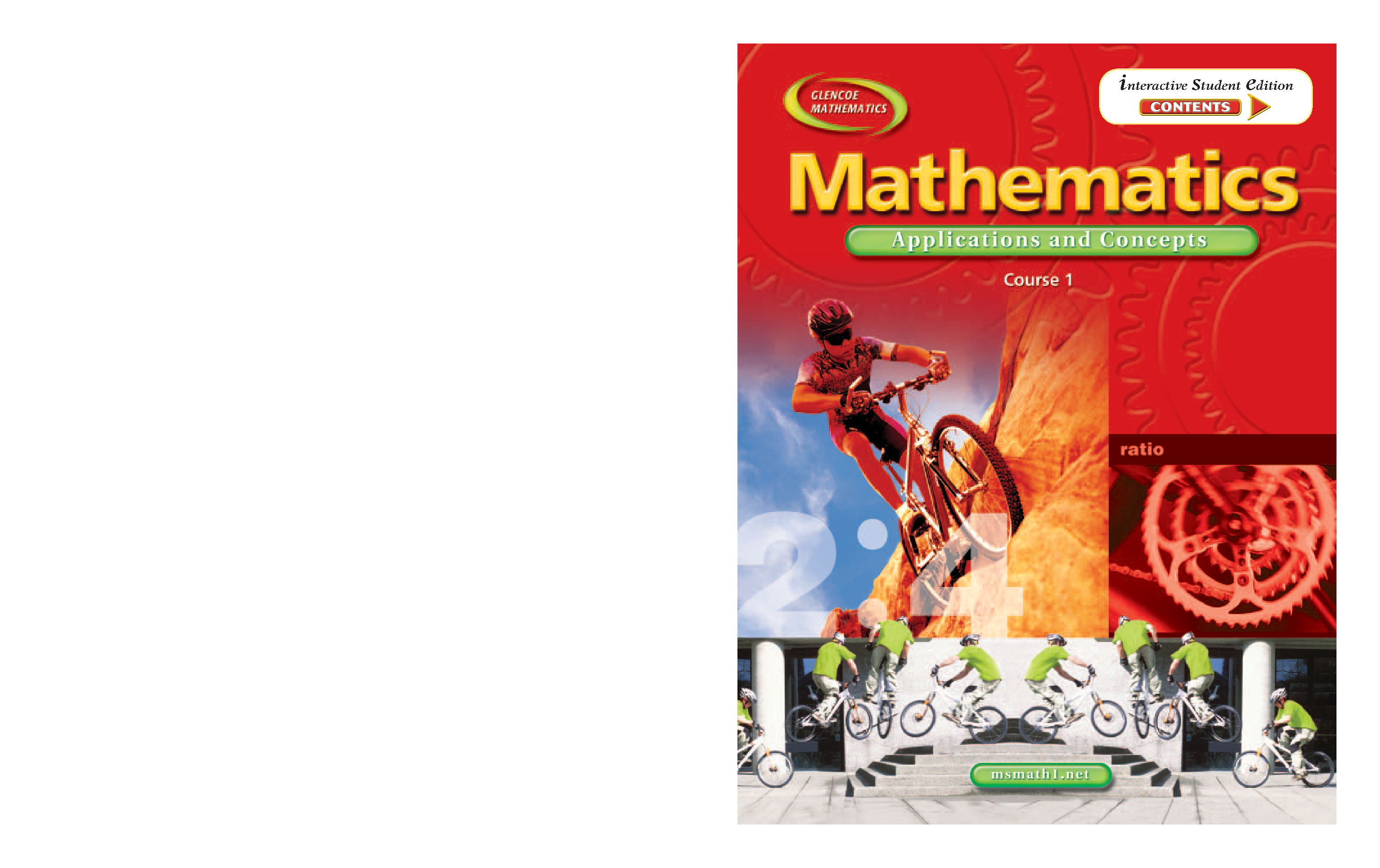 Mathematics: Applications and Concepts Course 1 (Student Edition) Cover