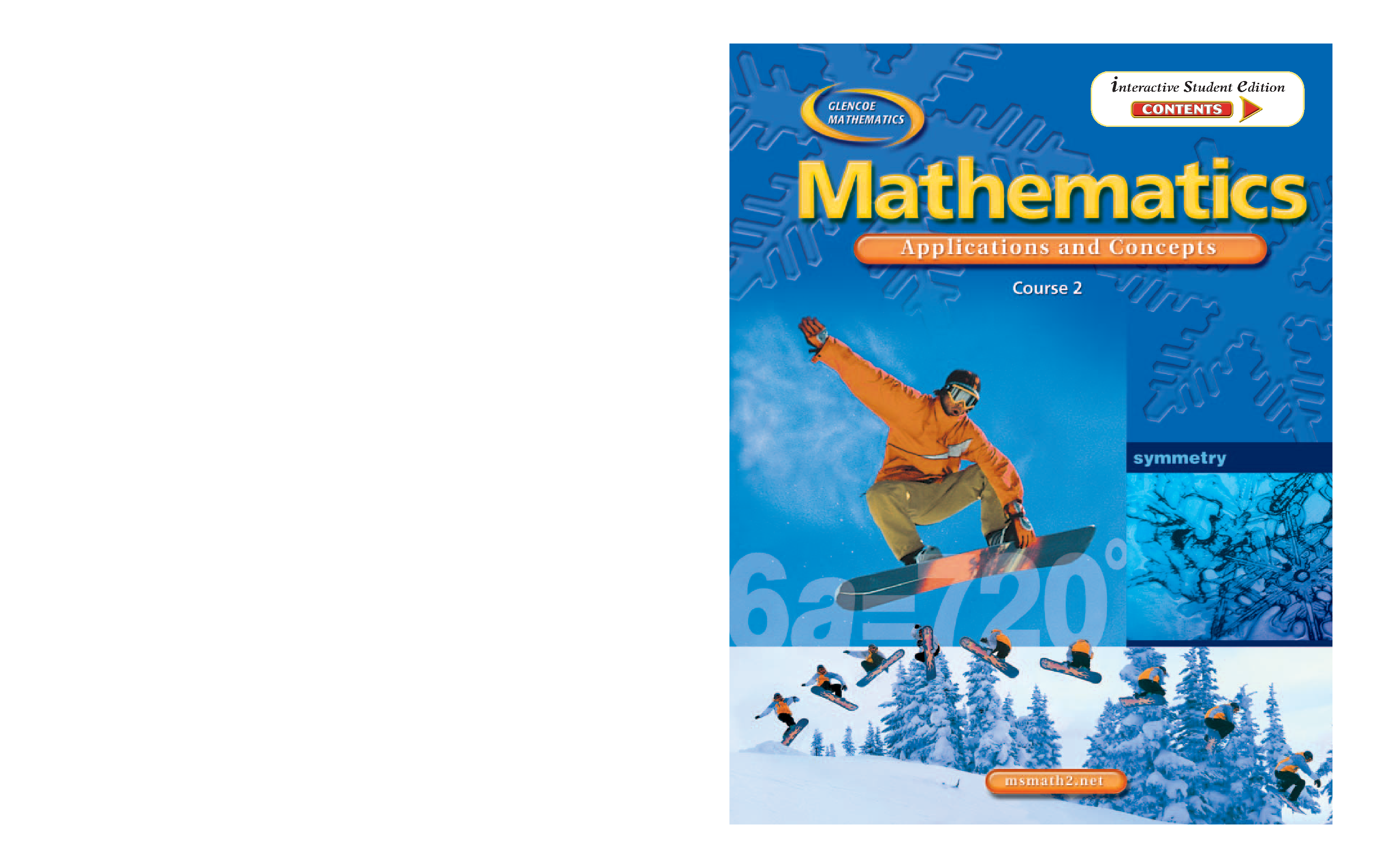 Mathematics: Applications and Concepts Course 2 (Student Edition) Cover