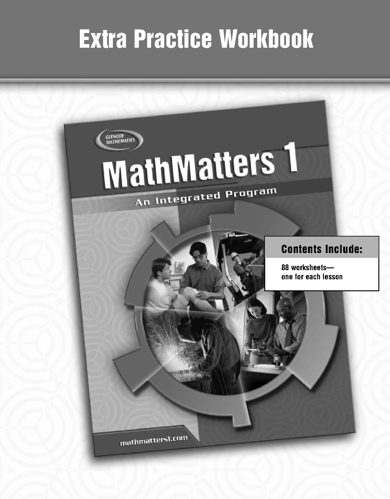MathMatters 1: An Integrated Program (Extra Practice Workbook) Cover