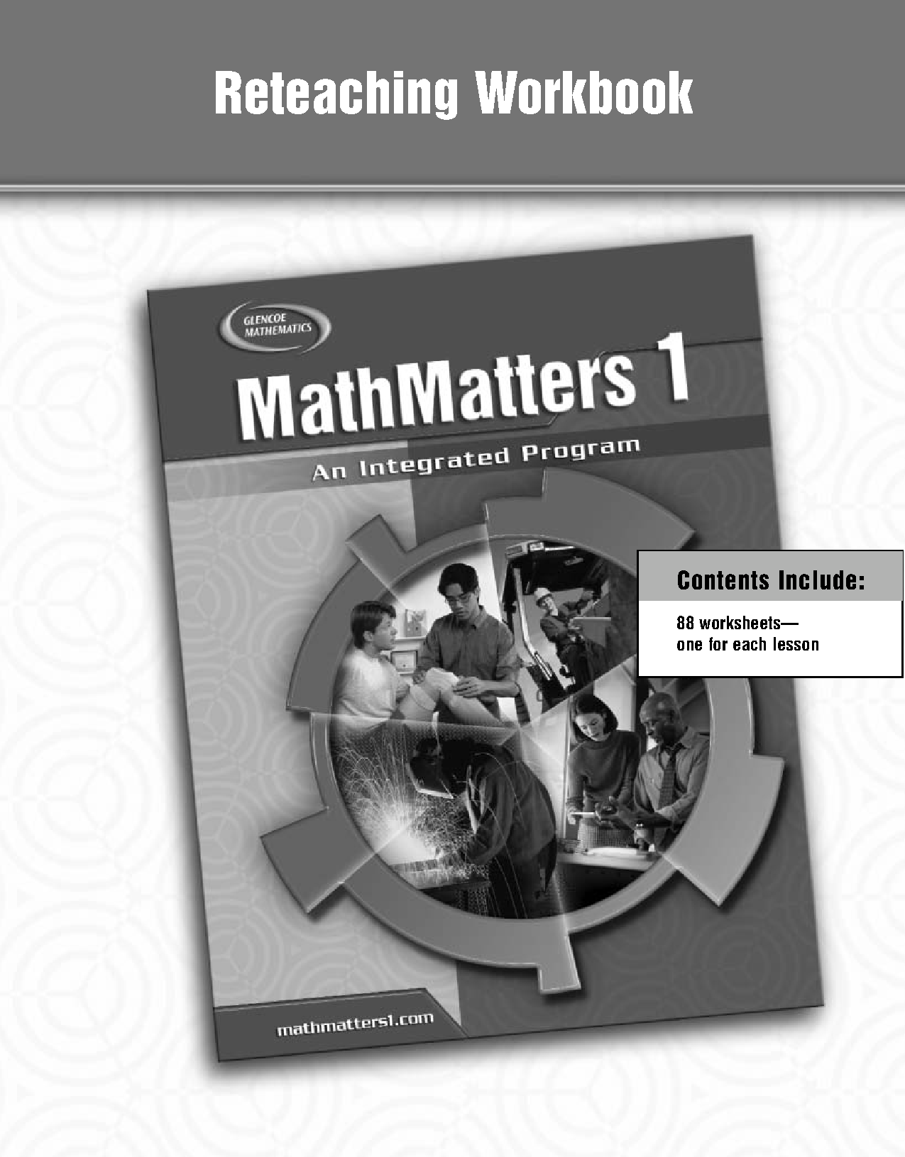 MathMatters 1: An Integrated Program (Reteaching Workbook) Cover