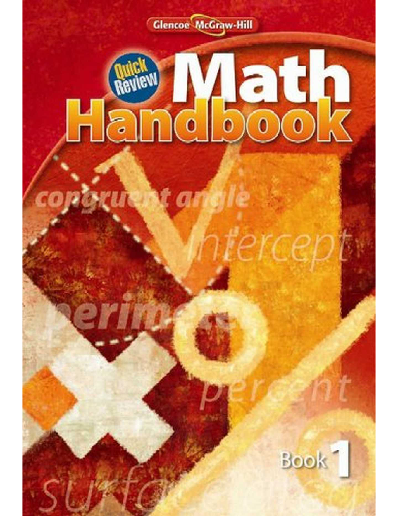 Quick Review Math Handbook Course 1 (Student Edition) Cover