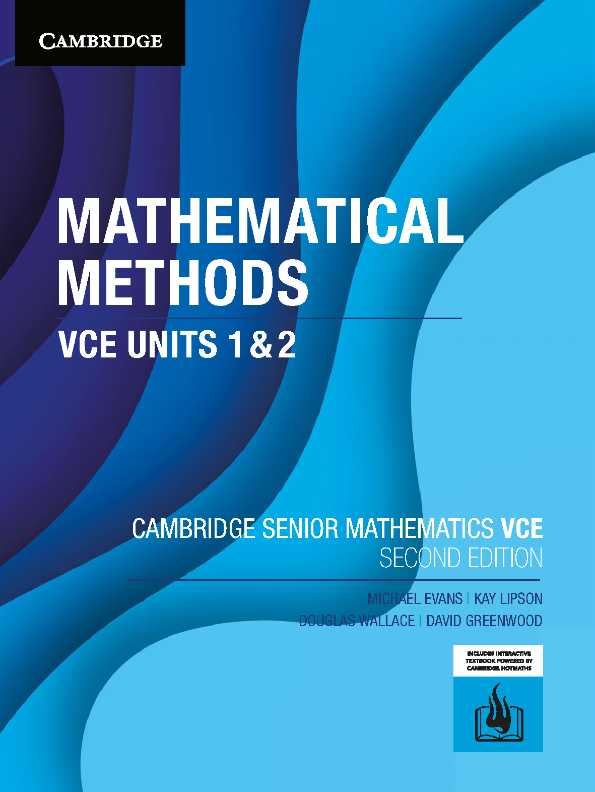 Cambridge Senior Mathematics: Mathematical Methods VCE Units 1&2 Cover
